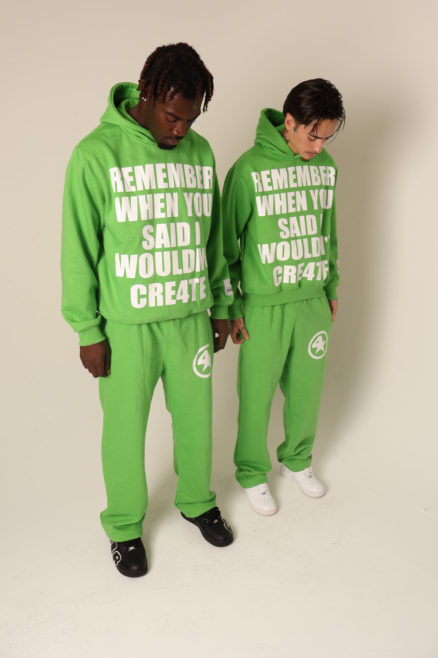 REMEMBER WHEN YOU SAID I WOULDN’T CRE4TE SWEATS 💚