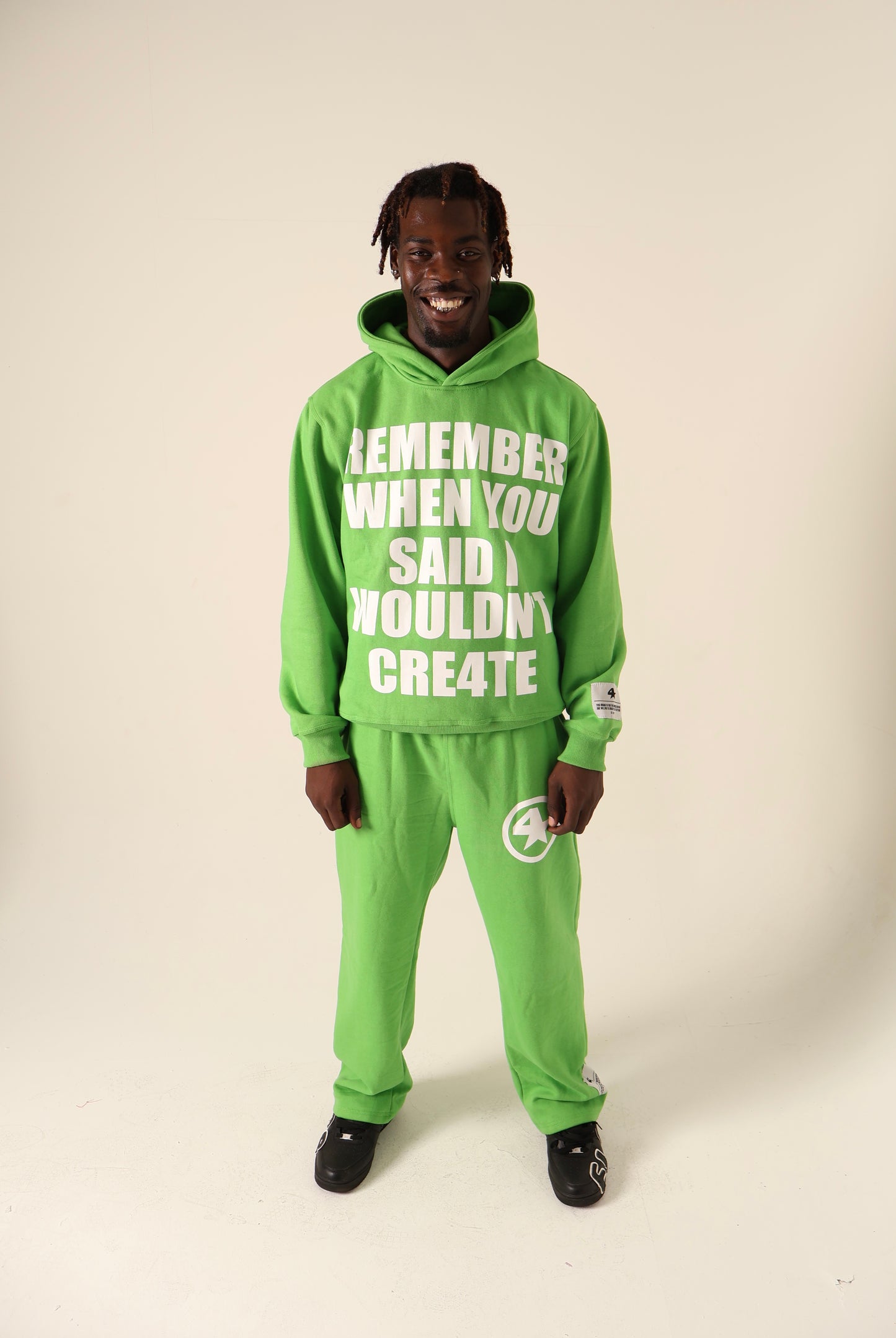 REMEMBER WHEN YOU SAID I WOULDN’T CRE4TE HOODIE 💚