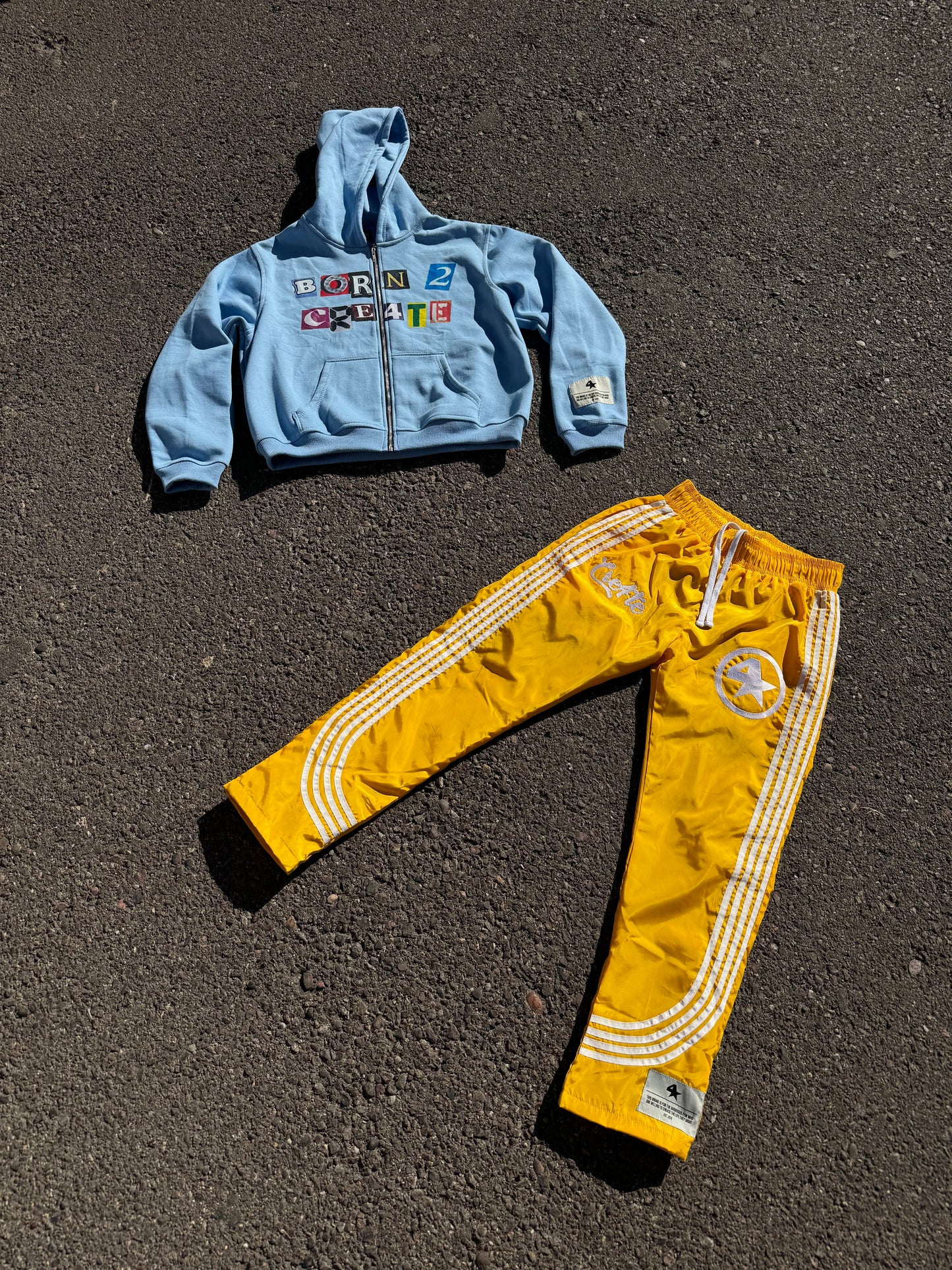 Cre4te Windbreaker Track Pants