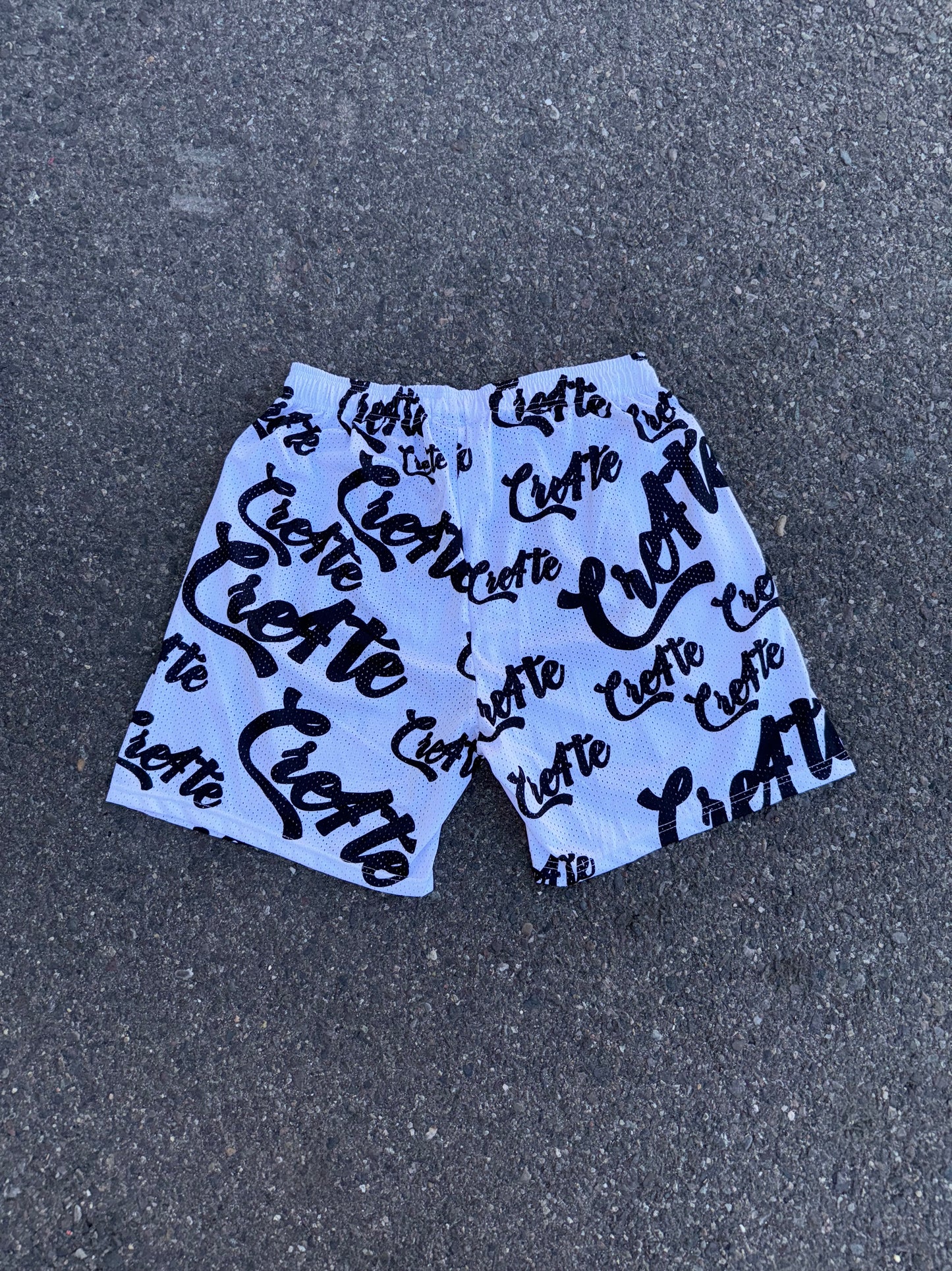 V2 🤍 CRE4TE MESH SHORTS