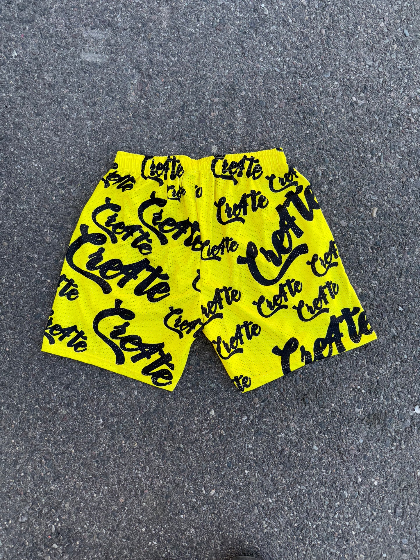 V2 💛 CRE4TE MESH SHORTS