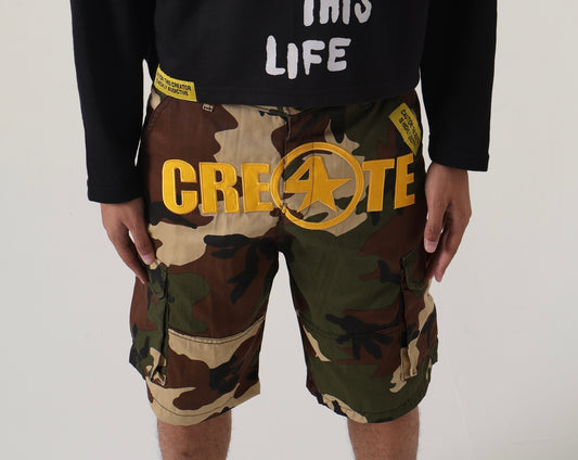 Camo CRE4TE cargos 🚦🩳
