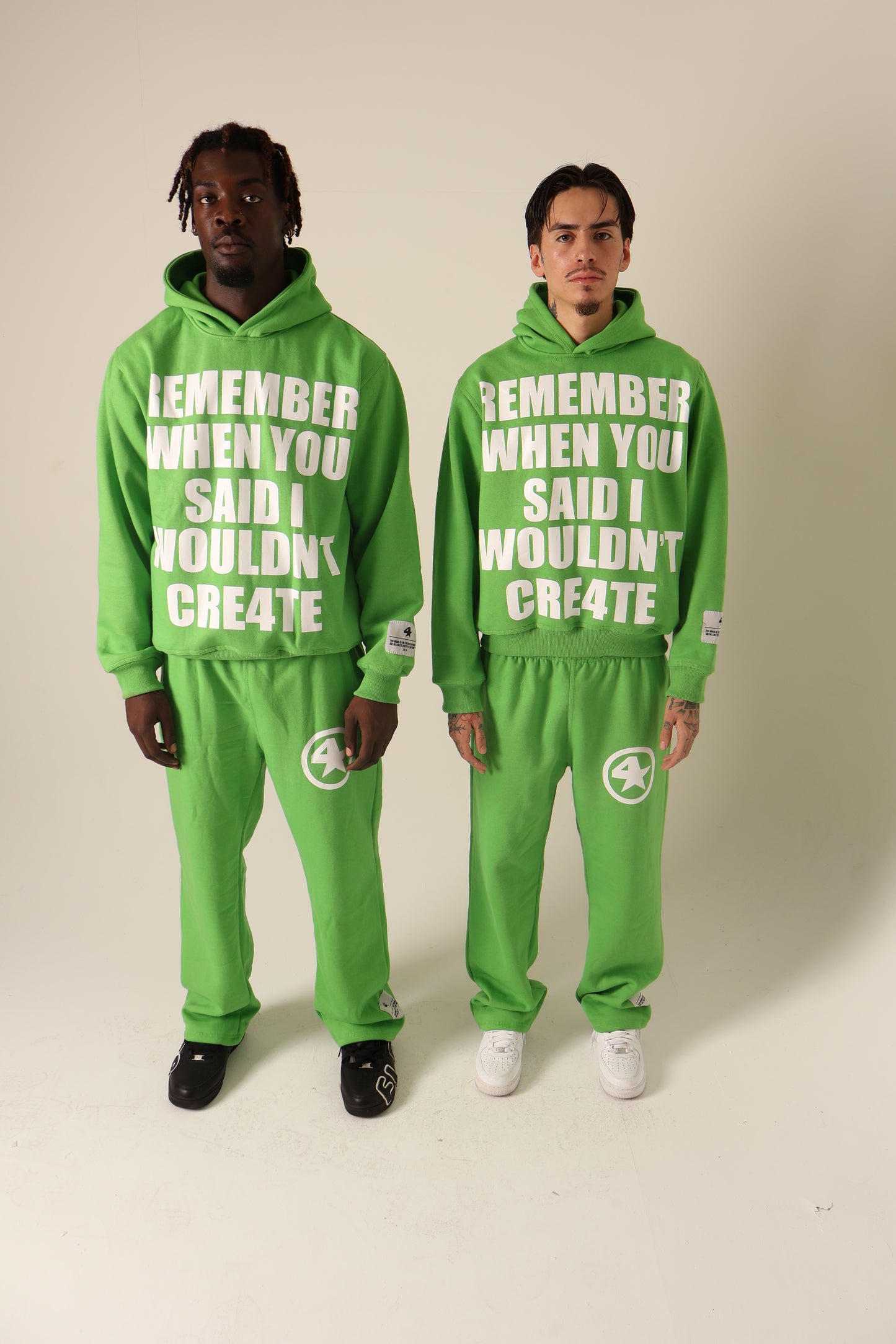 REMEMBER WHEN YOU SAID I WOULDN’T CRE4TE SWEATS 💚