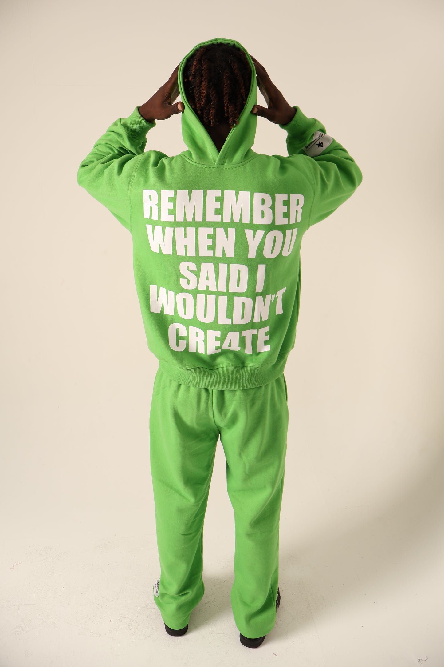 REMEMBER WHEN YOU SAID I WOULDN’T CRE4TE HOODIE 💚