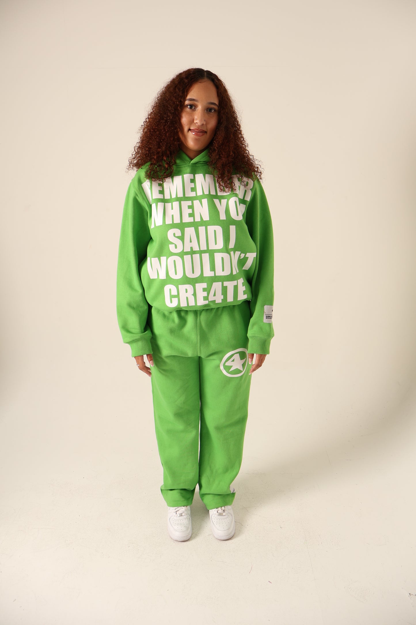 REMEMBER WHEN YOU SAID I WOULDN’T CRE4TE HOODIE 💚