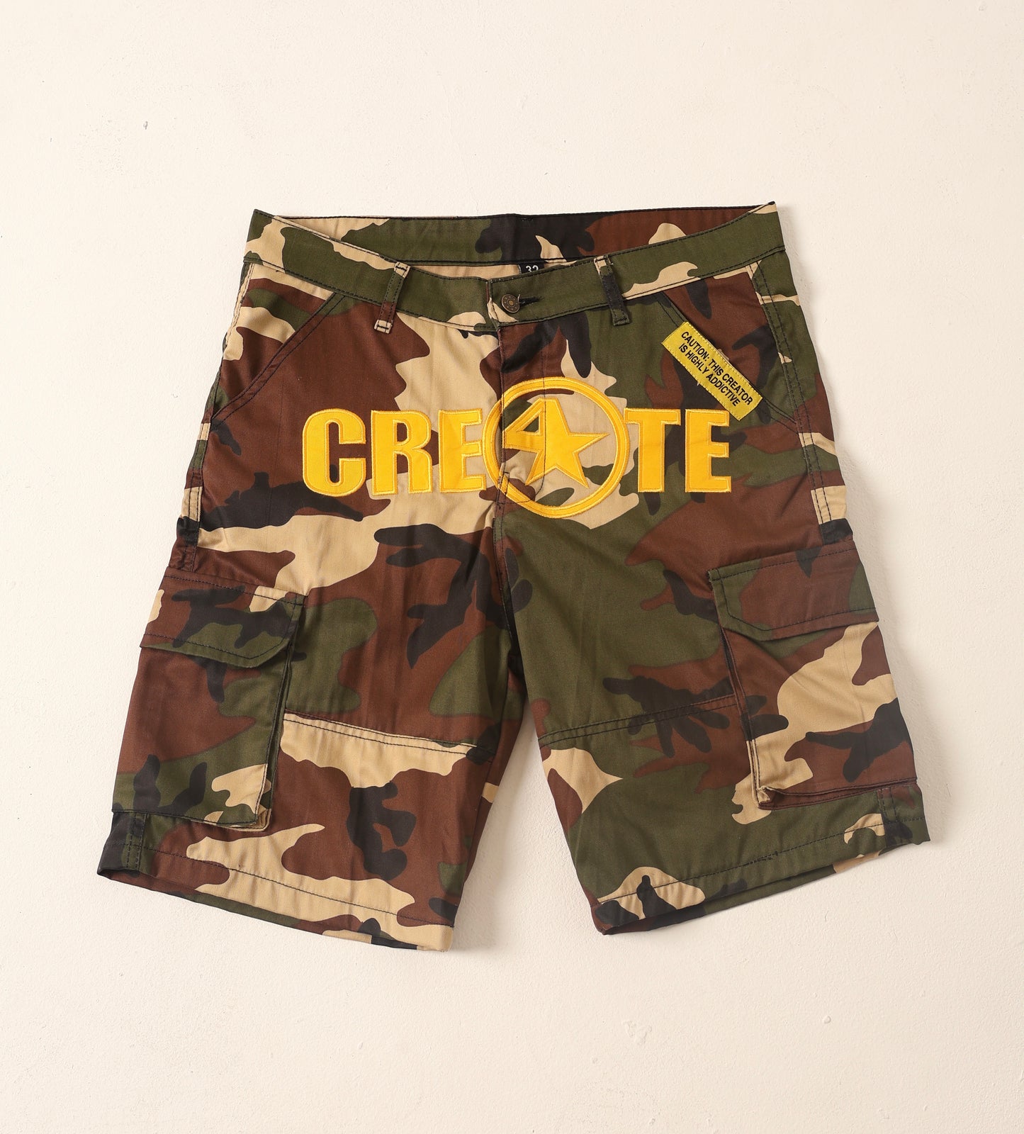 Camo CRE4TE cargos 🚦🩳