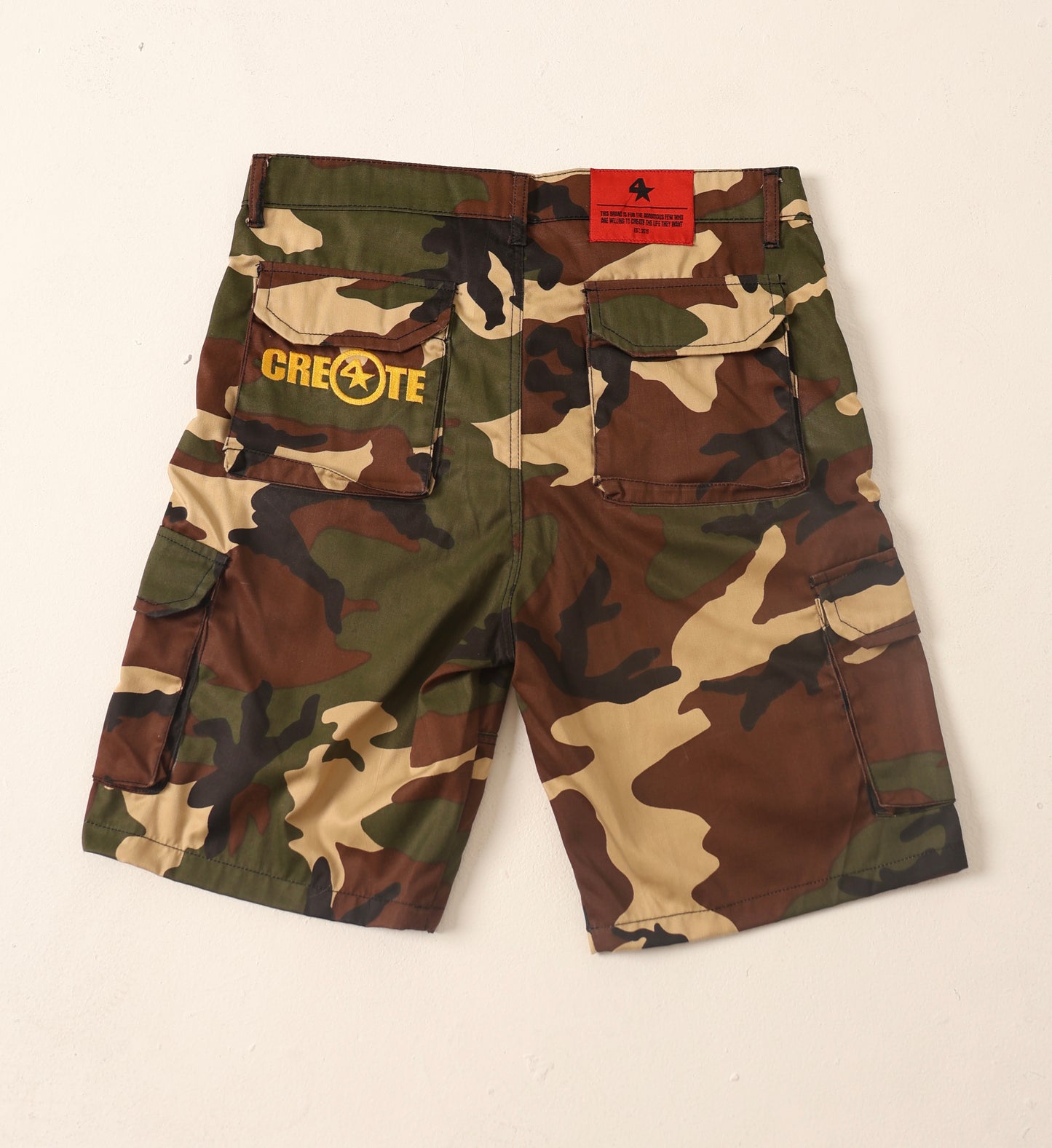 Camo CRE4TE cargos 🚦🩳